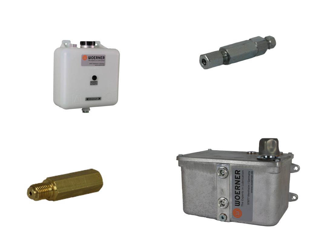 WOERNER Lubrication System Accessories examples